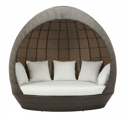 Marisol Beach Daybed Brown & Beige