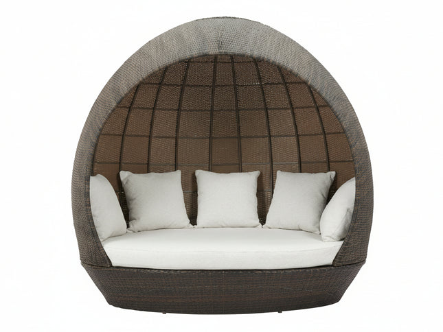 Marisol Beach Daybed Brown & Beige
