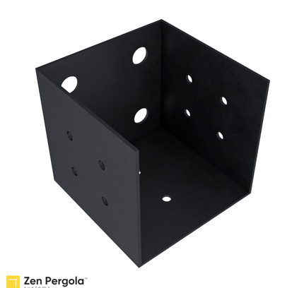 Pergola Wall Mount Bracket (for 4x4 Wood Posts)