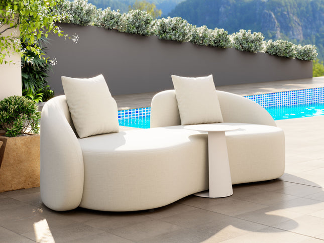 Sunny Isles Loveseat Beige