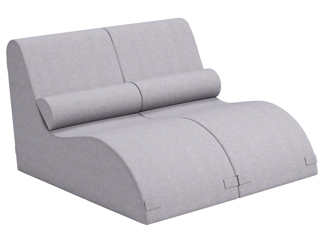 Luanda Chaise Lounge Gray