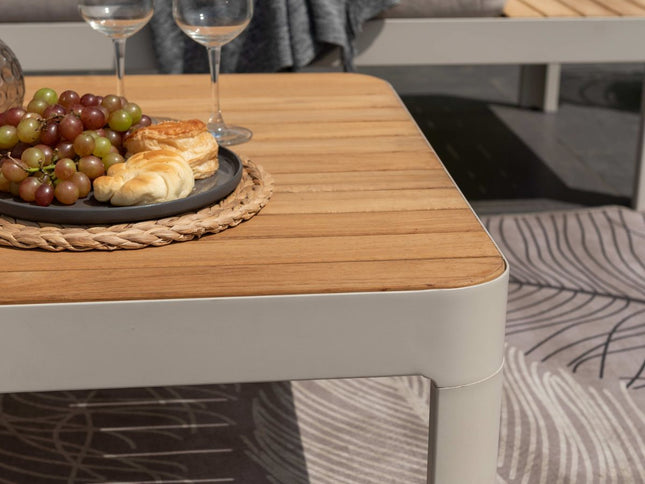 Portals Light Square Coffee Table