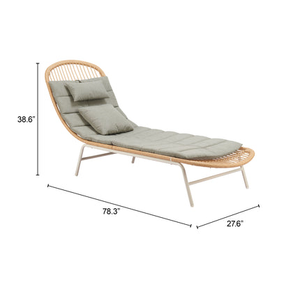 Skim Chaise Lounge Multicolor