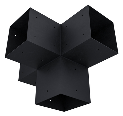 Pergola 4-Arm Post Bracket (for 6x6 Wood Posts)