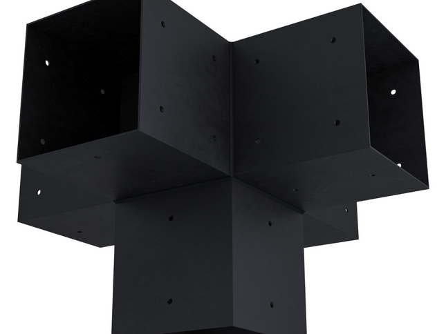 Pergola 5-Arm Post Bracket (for 6x6 Wood Posts)