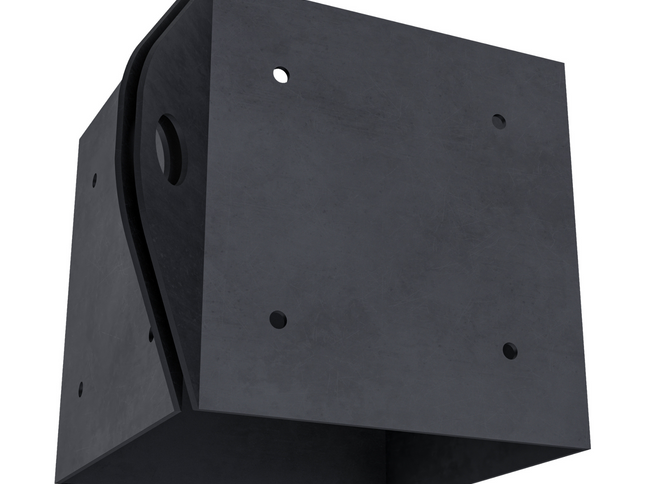 6x6 Corner Hanger Bracket for Hanging a Hammock