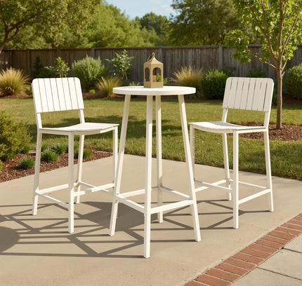 Kayu Barstool White