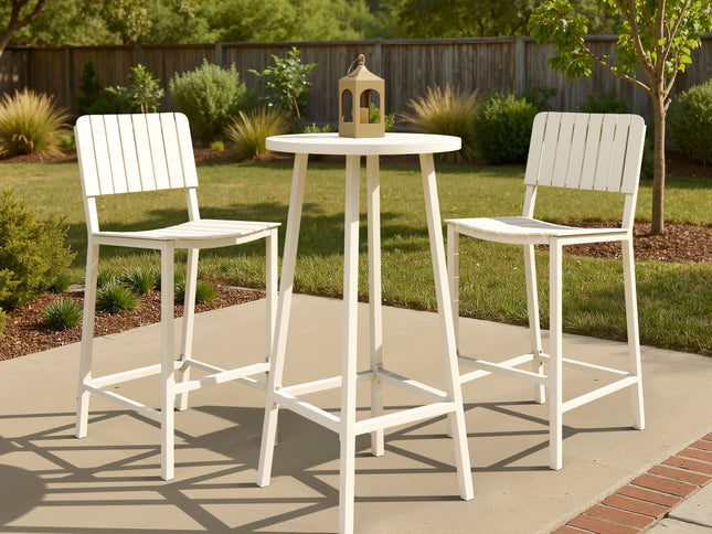 Kayu Barstool White