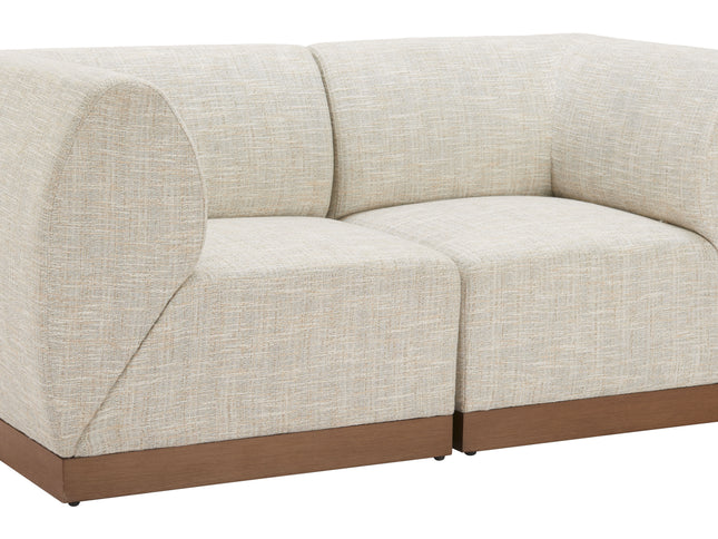 Christy Corner Chair Beige