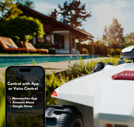 Mammotion LUBA 2 AWD 3000: Perimeter Wire Free Robot Lawn Mower in stock .75 acre