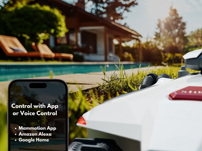 Mammotion LUBA 2 AWD 3000: Perimeter Wire Free Robot Lawn Mower in stock .75 acre