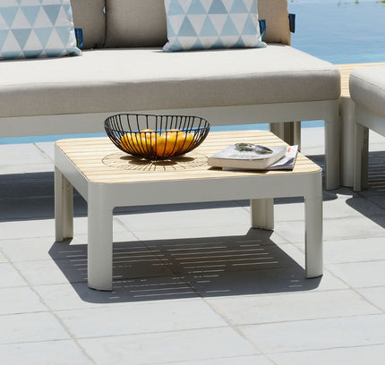 Portals Light Square Coffee Table