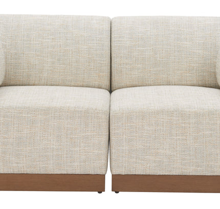 Christy Corner Chair Beige