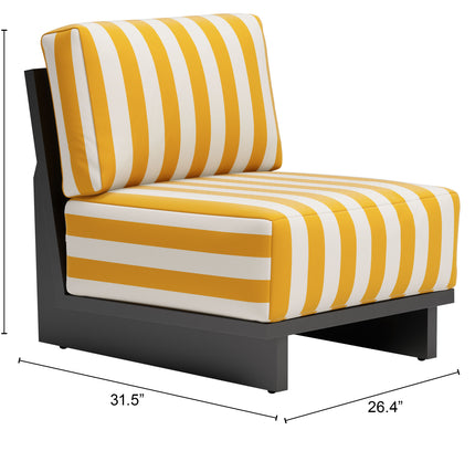 Shoreline Accent Chair Yellow
