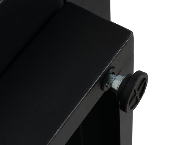 30-Inch Square Propane Fire Pit Table | Black | 40,000 BTU