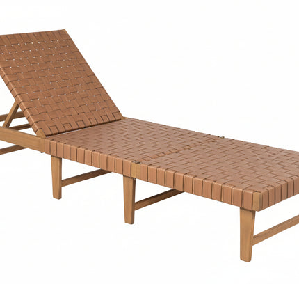 Breath Chaise Lounge Brown
