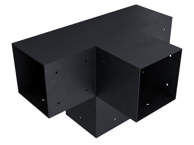 Pergola 4-Arm Post Bracket (for 6x6 Wood Posts)