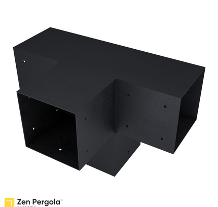 Pergola 4-Arm Post Bracket (for 6x6 Wood Posts)