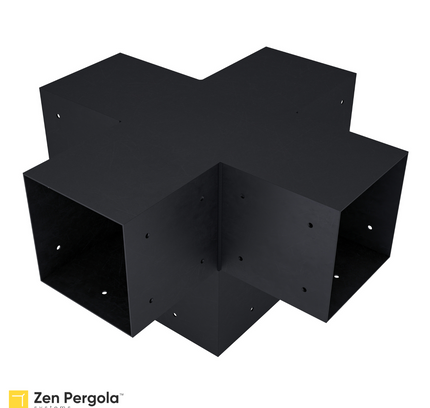 Pergola 5-Arm Post Bracket (for 6x6 Wood Posts)
