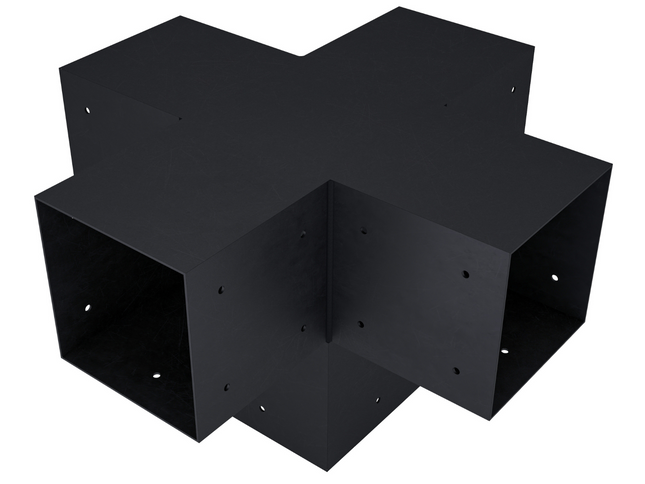 Pergola 5-Arm Post Bracket (for 6x6 Wood Posts)