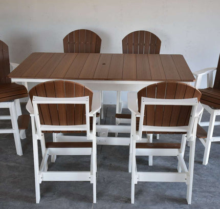 Dutch Country Patio 7-Piece Adirondack Dining Set