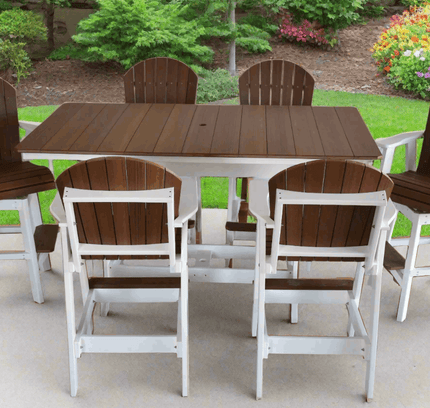 Dutch Country Patio 7-Piece Adirondack Dining Set
