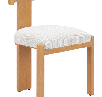 Tiana Dining Chair Natural & Beige
