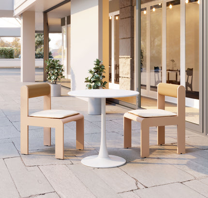 Island Dining Chair (Set of 2) White