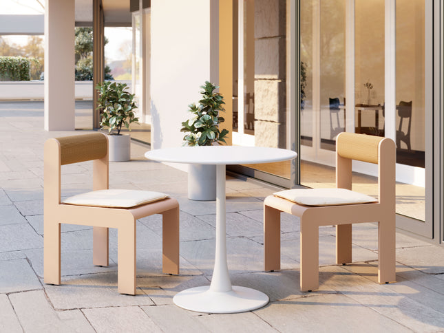 Island Dining Chair (Set of 2) White