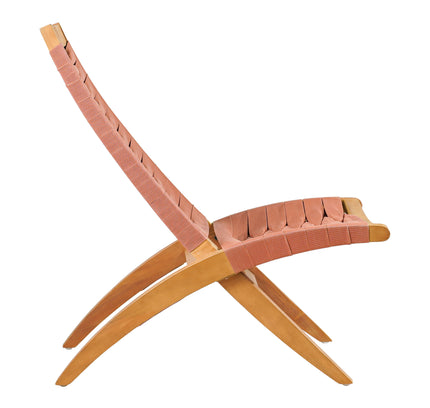 Rova Lounge Chair Terracotta