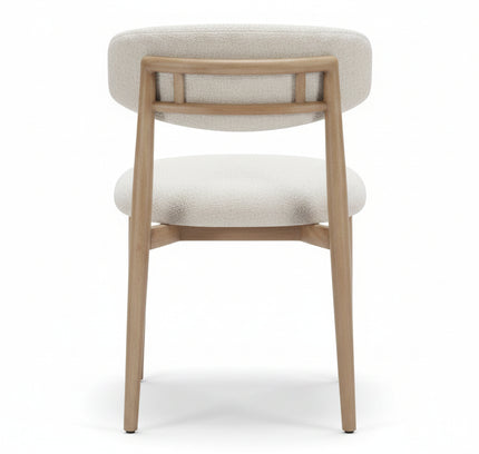 Bege Dining Chair White