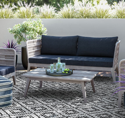 Santiago - Outdoor Sofa - Slate Gray