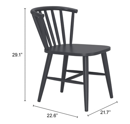 Shio Dining Chair Black
