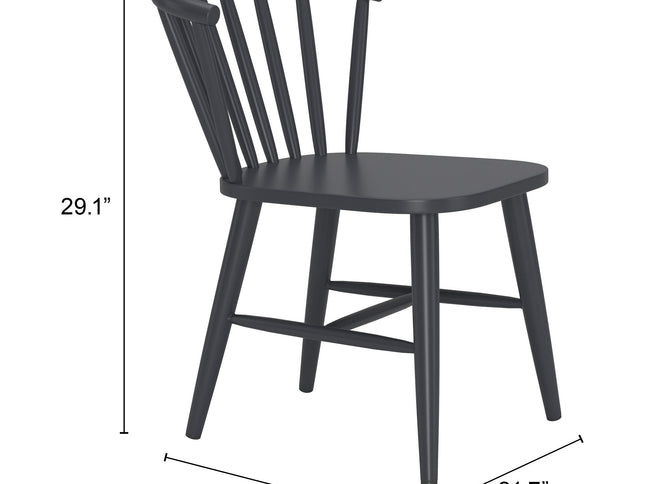 Shio Dining Chair Black