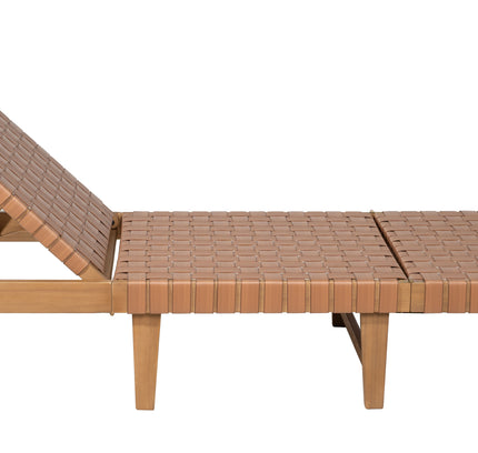 Breath Chaise Lounge Brown