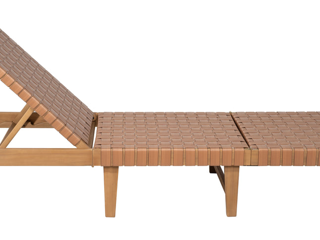 Breath Chaise Lounge Brown