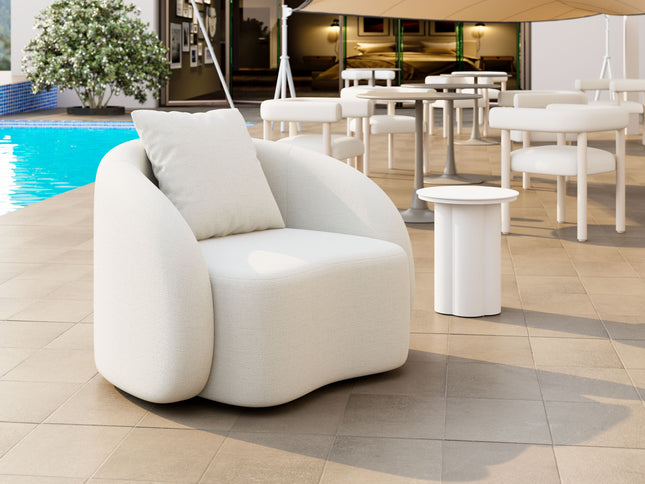 Sunny Isles Accent Chair Beige