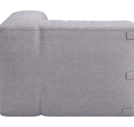 Luanda Corner Chair Gray