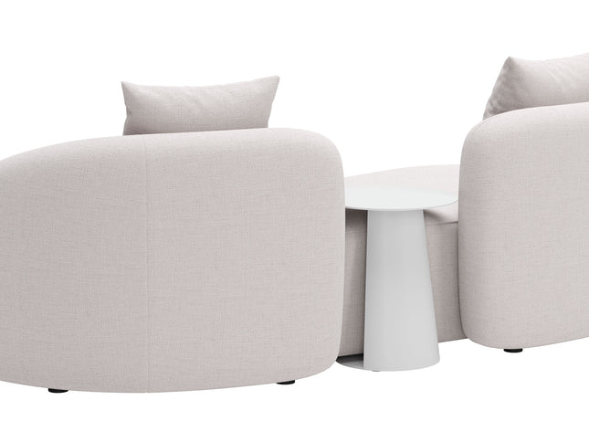 Sunny Isles Side Table White