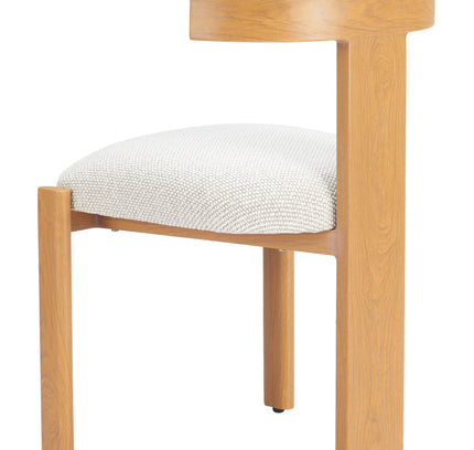 Tiana Dining Chair Natural & Beige