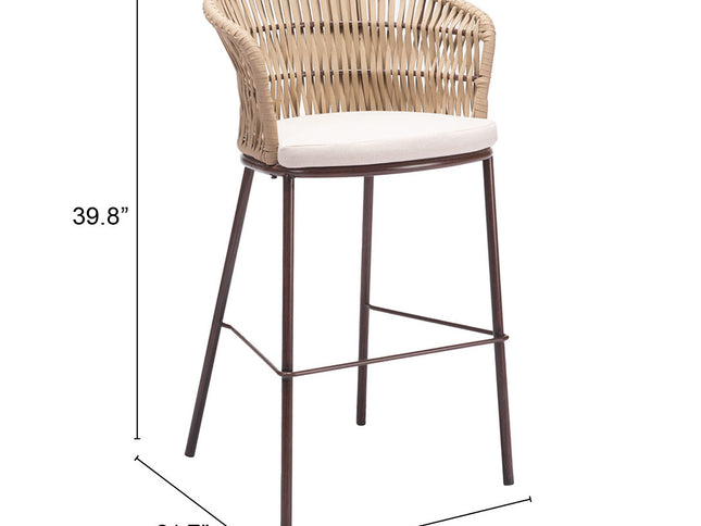 Freycinet Barstool (Set of 2) Natural