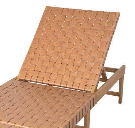 Breath Chaise Lounge Brown