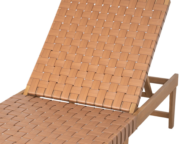 Breath Chaise Lounge Brown