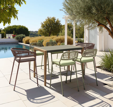 Rio Barstool (Set of 2) Green