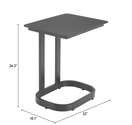 Friss End Table Black