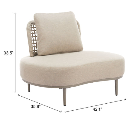 Ruhe Accent Chair Beige