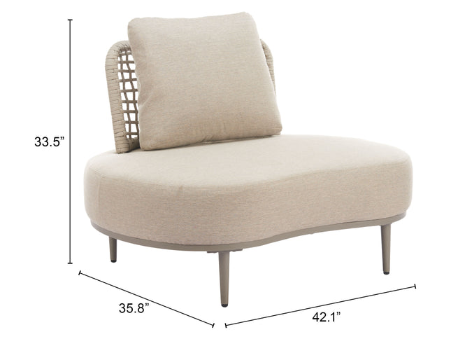 Ruhe Accent Chair Beige