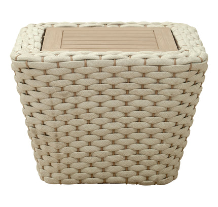 Antul Coffee Table White & Natural