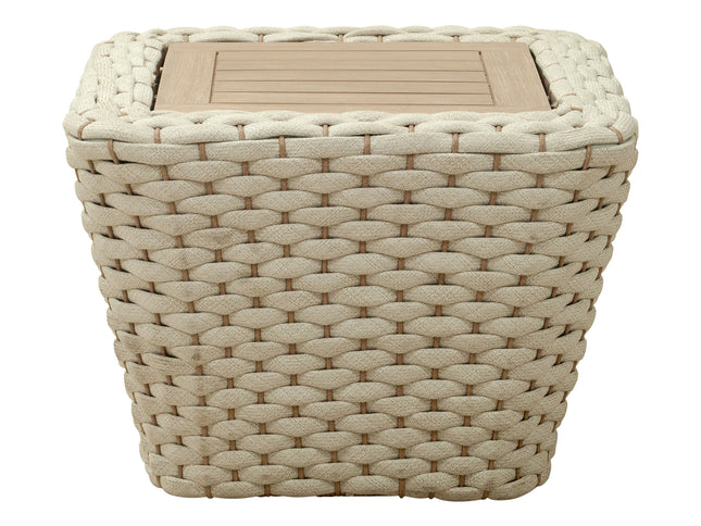 Antul Coffee Table White & Natural
