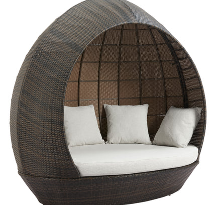 Marisol Beach Daybed Brown & Beige